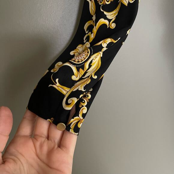 VERONICA BEARD Amile Ruched Printed Stretch-silk Crepe De Chine Mini Dress Black - Picture 11 of 16